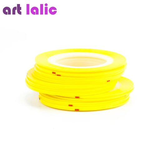 10 Rolls Nail Art Striping Tapes, Nail Liner Stickers, Nail Decals, - Shemen Beauty