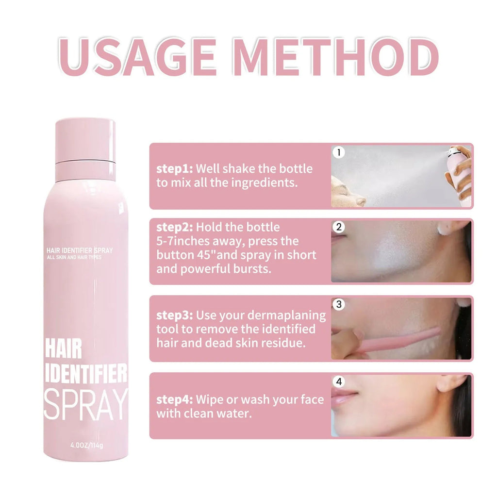 1/2/3 PCS Hair Identifier Spray For Face,to Show Facial Hair - Shemen Beauty