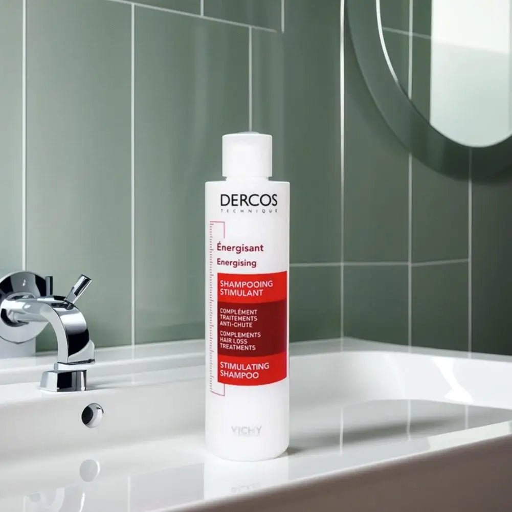 1/3PCS Vichy Green Label Shampoo 200ml Root Anti Dandruff Cleaning Para Sa Malinaw Na Skalp Gentle Shampoo Nourishes Hair Roots - Shemen Beauty