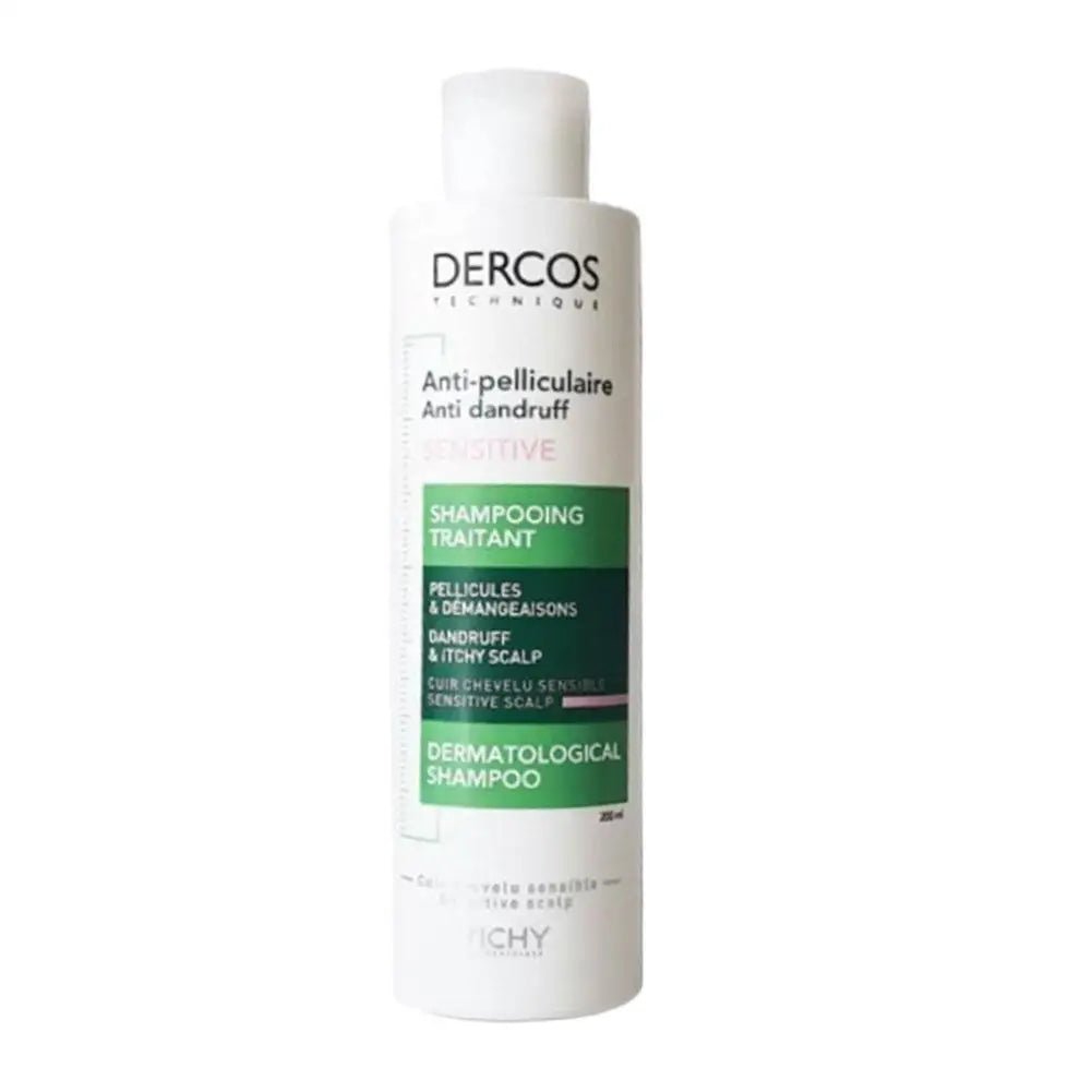 1/3PCS Vichy Green Label Shampoo 200ml Root Anti Dandruff Cleaning Para Sa Malinaw Na Skalp Gentle Shampoo Nourishes Hair Roots - Shemen Beauty