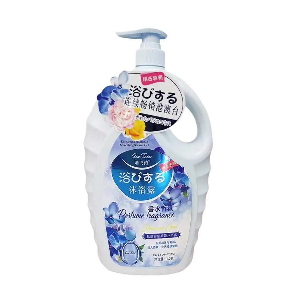 1L Shower Gel Perfume Fragrance Long - lasting Scent, Moisturizing & Hydrating Care Skin Bath Wash Body Cleanser Body Wash - Shemen Beauty