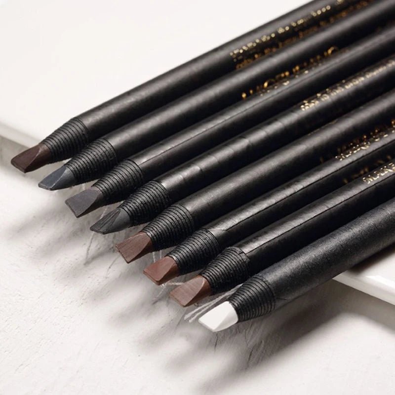 1PC Eyebrow Pencil Waterproof Microblading Eyebrow Pen Tint Tattoo - Shemen Beauty