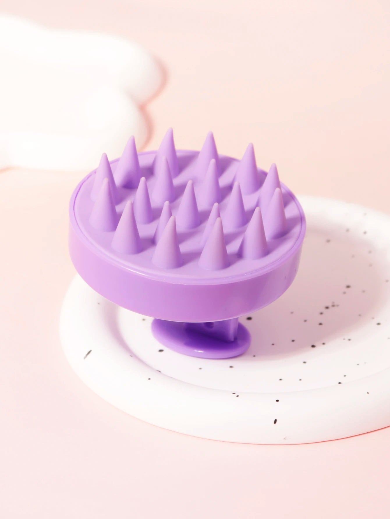 1PCS scalp massager shampoo brush, scalp cleaning brush, silicone, for - Shemen Beauty