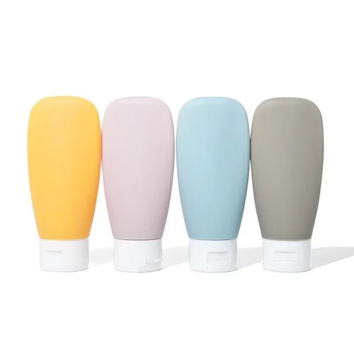 4Pcs 60ml Leak Proof Refillable Packing Liquid Container Empty Travel - Shemen Beauty