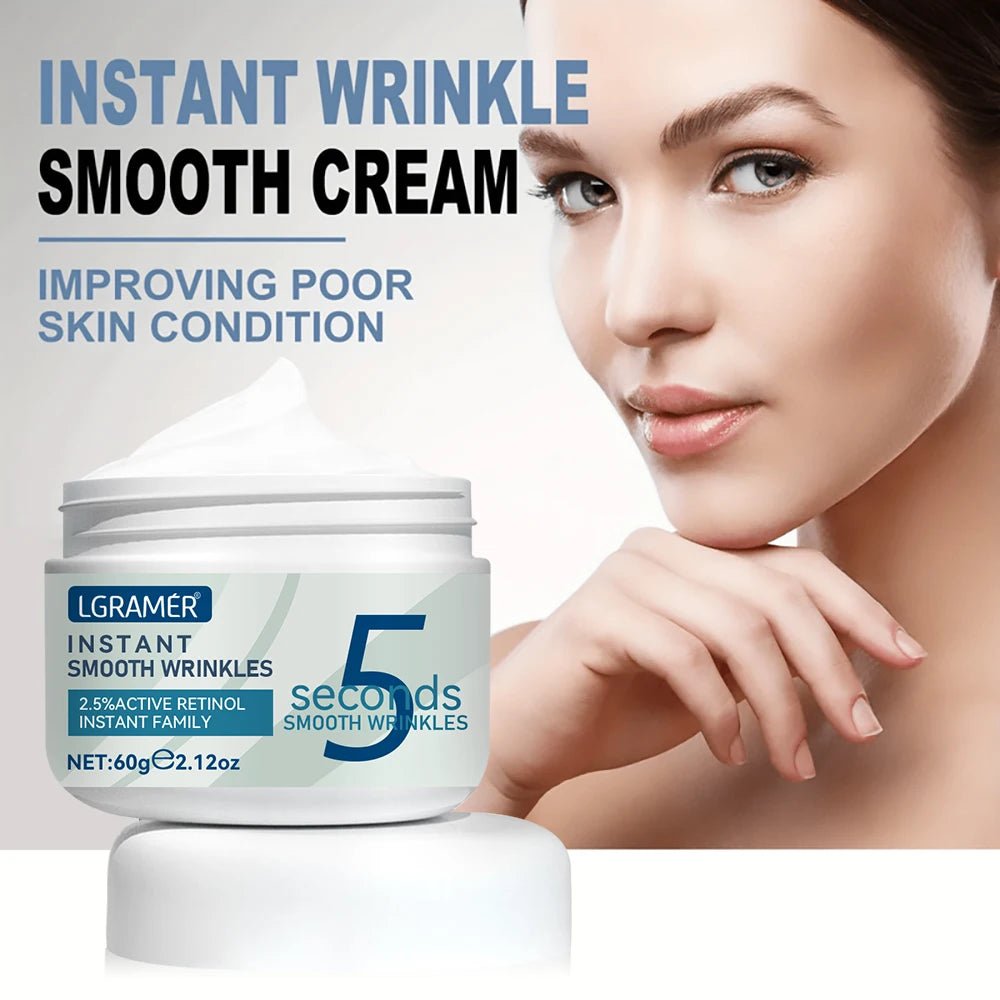 5 Seconds Retinol Anti - Wrinkle Cream Instant Anti Aging Line Fade Cream Firming Face Fine Skin Moisturizing Care Lifting Cream - Shemen Beauty