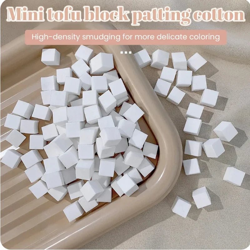 50PCS Sponge Gradient Nail Art Stamper Tools Gel Polish Color Gradient - Shemen Beauty