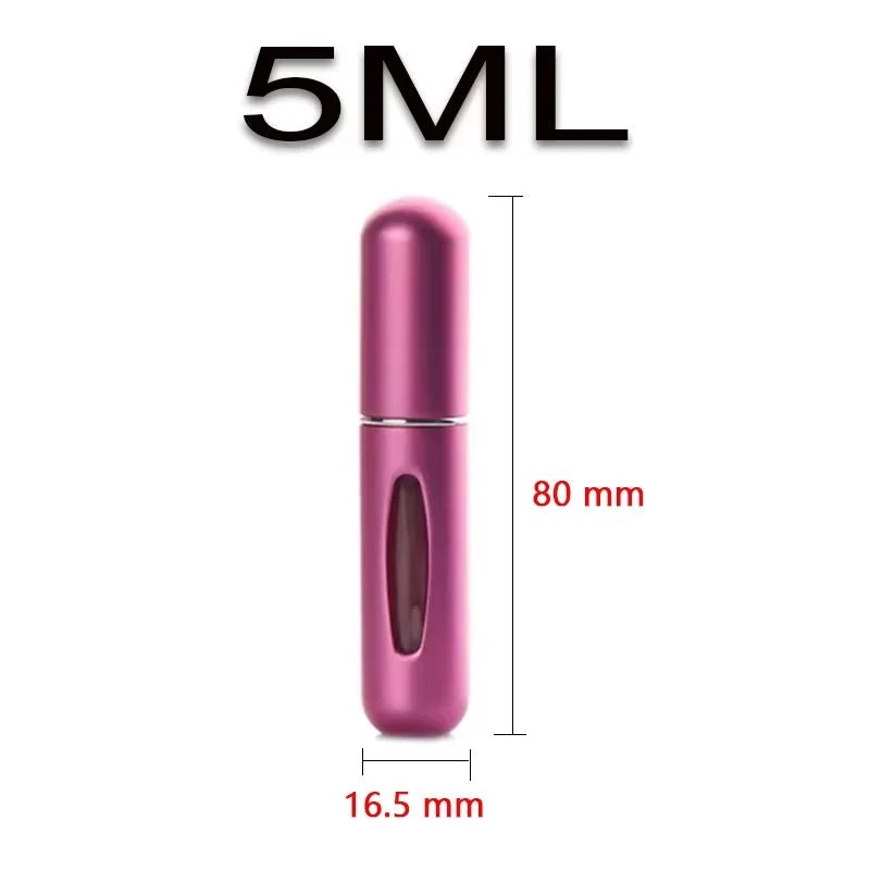 5ml Mini Perfume Refillable Bottle Liquid Container For Cosmetics - Shemen Beauty