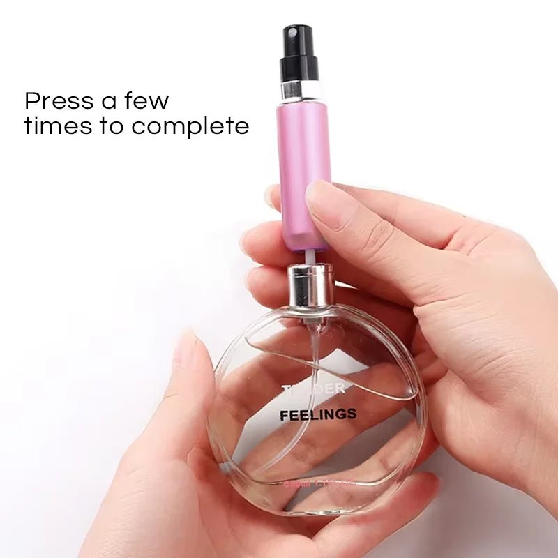 5ml Mini Perfume Refillable Bottle Liquid Container For Cosmetics - Shemen Beauty