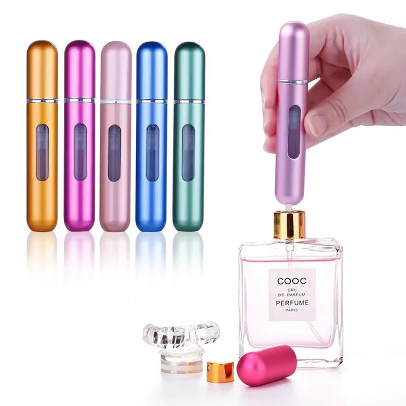 5ml Mini Perfume Refillable Bottle Liquid Container For Cosmetics - Shemen Beauty