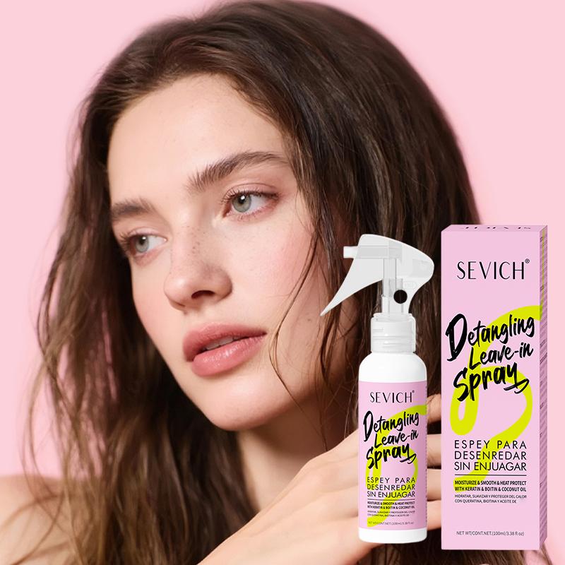 Sevich Hair Smoothing Spray To Repair Dyeing Ironing Damaged Hair Care Oil Makes Hair Silk Shine Prevents Frizz Essential - Shemen Beauty