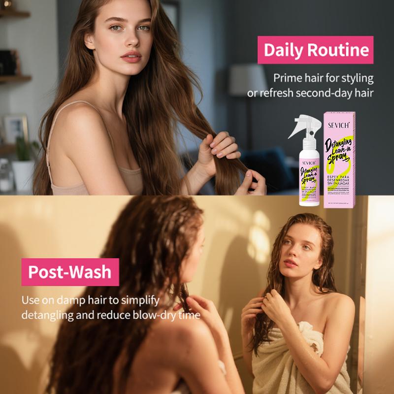 Sevich Hair Smoothing Spray To Repair Dyeing Ironing Damaged Hair Care Oil Makes Hair Silk Shine Prevents Frizz Essential - Shemen Beauty