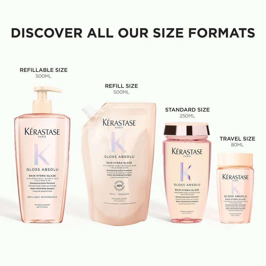 Kérastase Gloss Absolu Bain Hydra-Glaze Anti-Frizz Shampoo