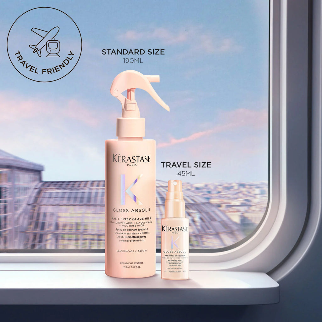 Kérastase Gloss Absolu Glaze Milk Anti-Frizz Heat Protecting Spray