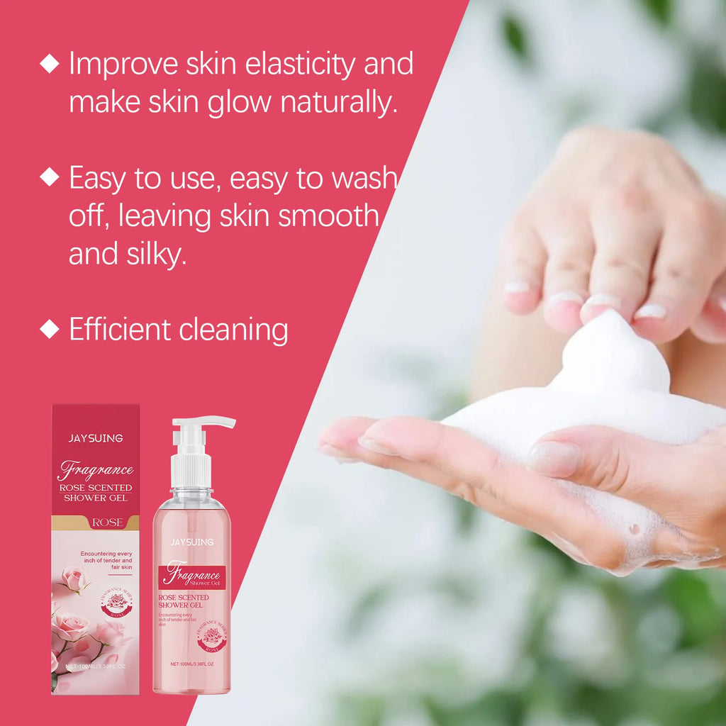 Fragrant Shower Gel Body Wash Perfume Long Lasting Fragrance Deep Cleansing Moisturizing Refresh Smooth Exfoliating Bath Lotion - Shemen Beauty
