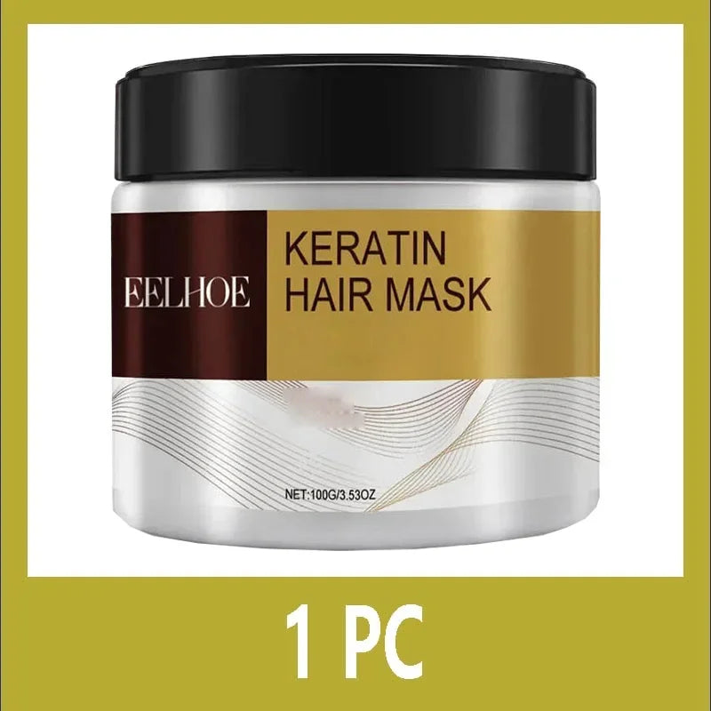 Hair Membrane Natural Repair Hair Mask Prevent Dryness Split Ends Repair Damage Frizz Tangles Soft Smooth Hair Care Products - Shemen Beauty