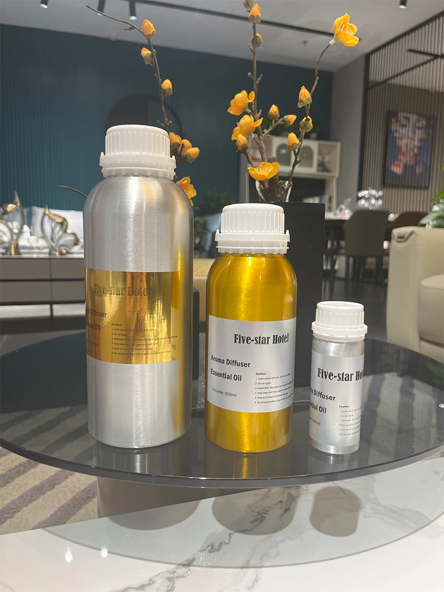 1000ml/500ml/100ml Hotel Collection Essential Oil Scent Luxury Hotel Inspired Perfumes Aroma Diffuser Oil Support Dropshipping