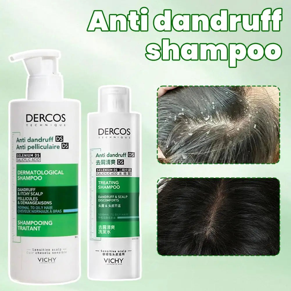 Silky Supple Hair Shampoo Dandruff Clearing Soothing Shampoo Control Oil Natural Extract Smooth Mild Formula Nourishes Hair Care - Shemen Beauty