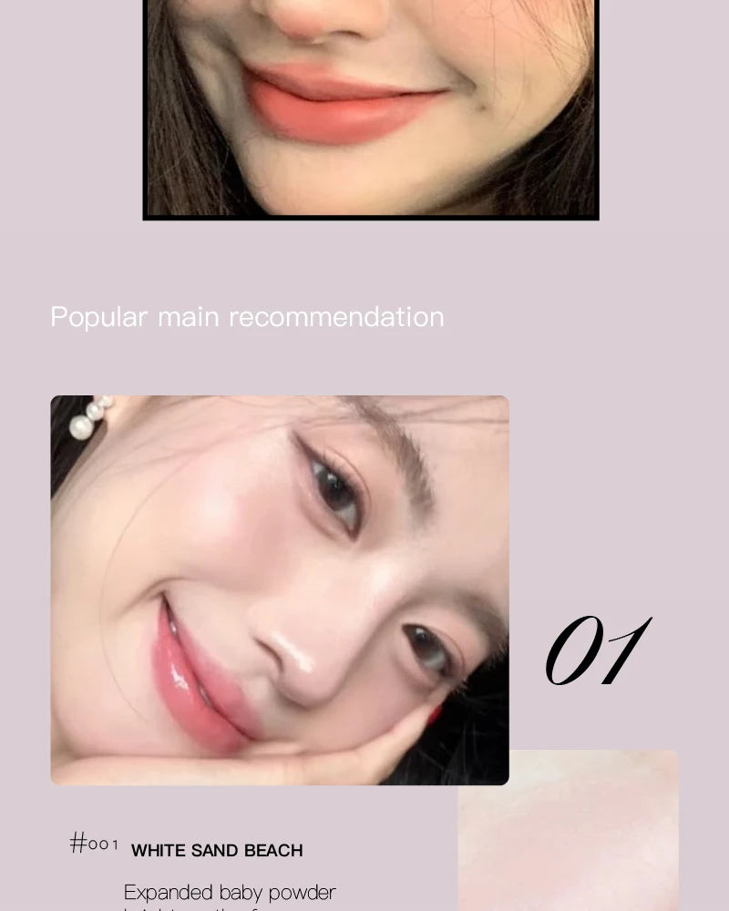 HERORANGE Liquid Blush Natural Complexion-enhancing Low-saturation Matte Multi-purpose Blush Liquid - Shemen Beauty