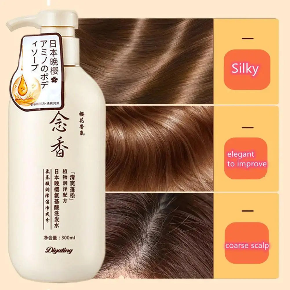 Fragrant Japanese Amino Acid Shampoo Hair Conditioner Body Was Hair Shampoo Bath Lotion Shampoo Skin Care Hair care product - Shemen Beauty