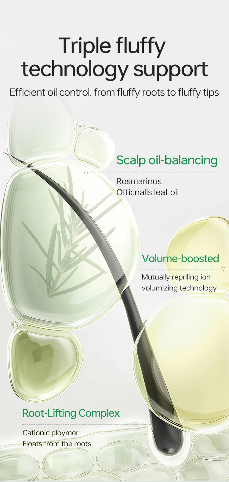 VETES Shampoo and Shower Gel Set 260ml Oil Control Tea Aroma Lasting Deepy Clean Moisturizing and Balancing Water and Oil Care - Shemen Beauty