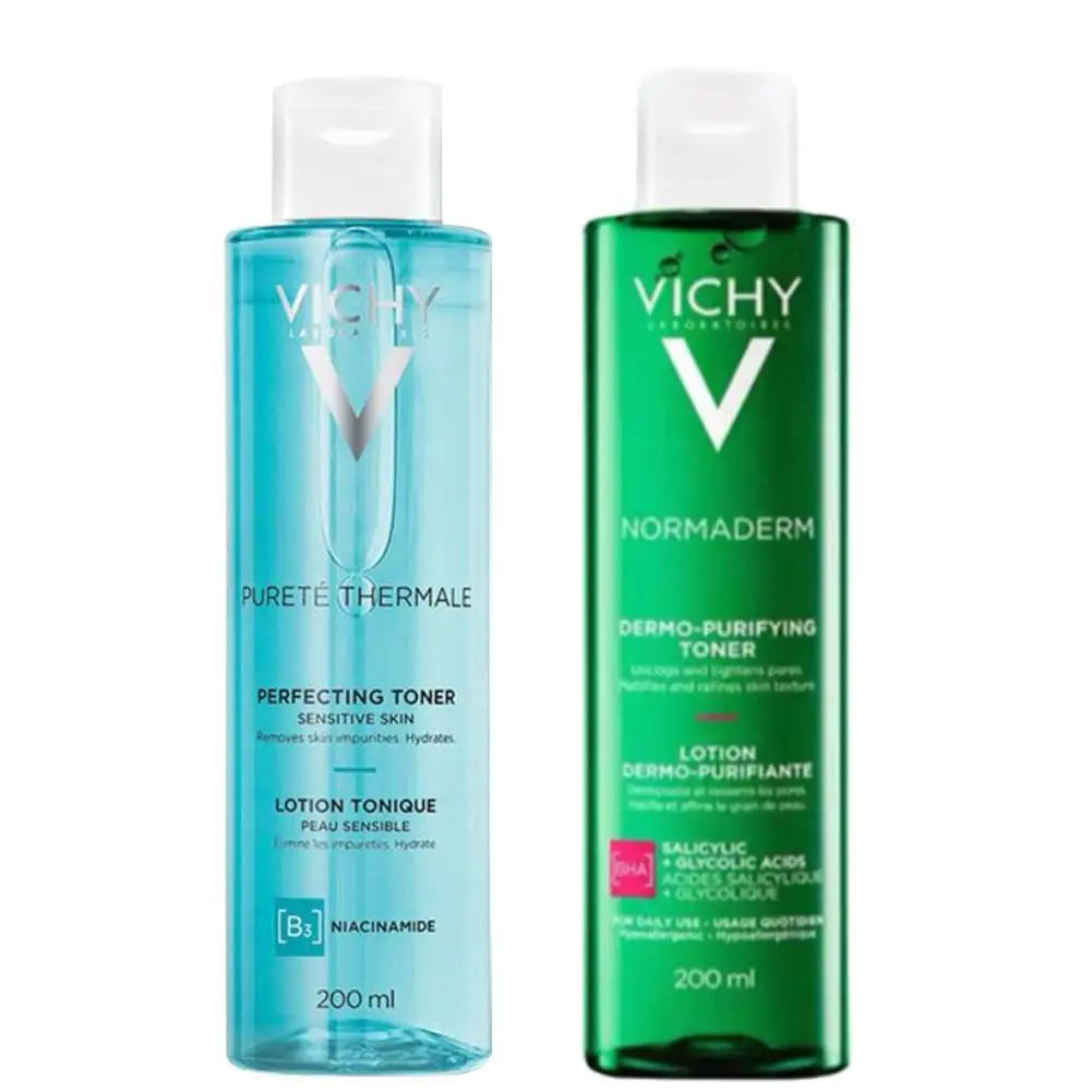 VICHY 200ml Facial Toner Deep Pore Cleansing Purifying Controlling Oil Moisturizing Anti-freckle Aqua Mist Skin Care - Shemen Beauty