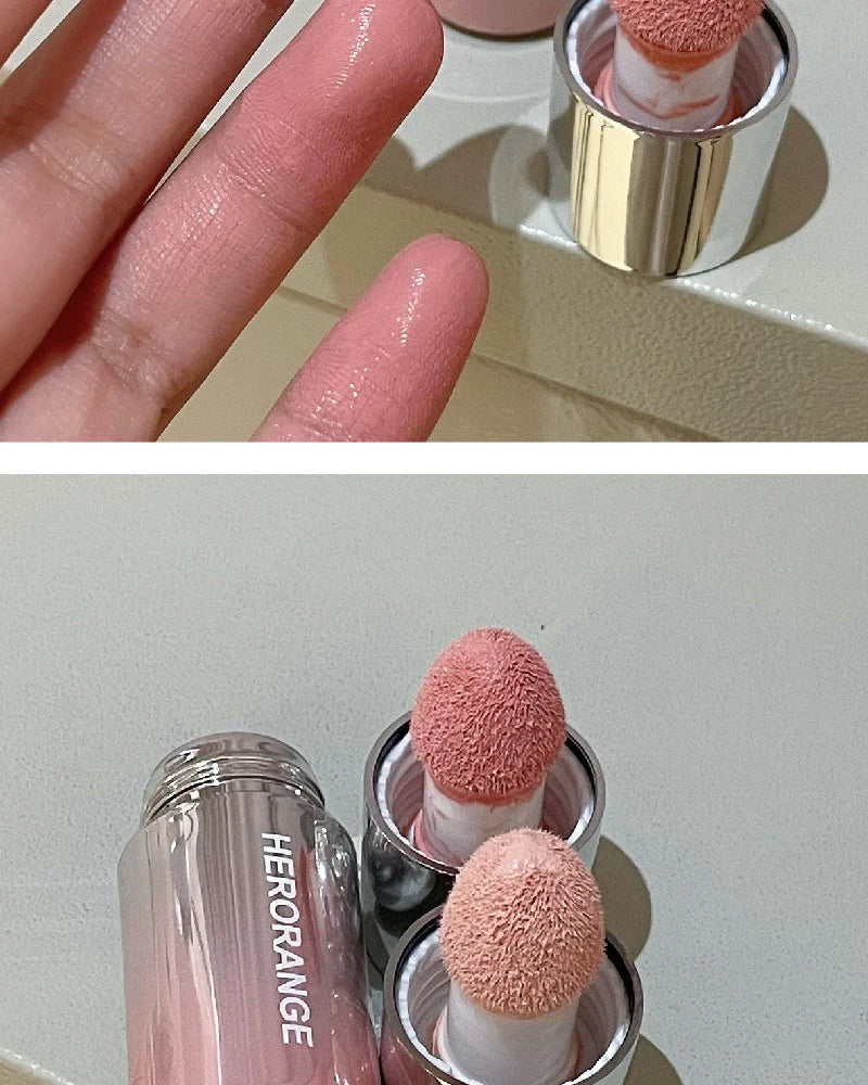 HERORANGE Liquid Blush Natural Complexion-enhancing Low-saturation Matte Multi-purpose Blush Liquid - Shemen Beauty
