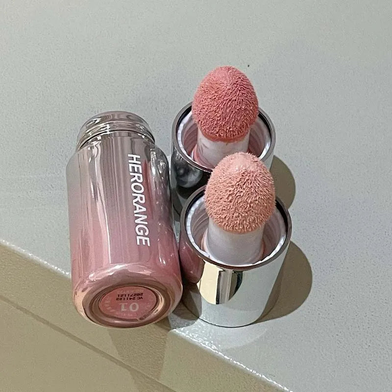HERORANGE Liquid Blush Natural Complexion-enhancing Low-saturation Matte Multi-purpose Blush Liquid - Shemen Beauty