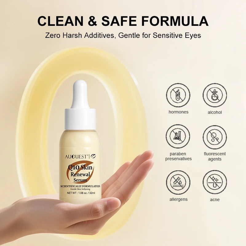 Q10 Skin Renewal Serum Shrinking Pores Whitening and Tendering Skin Moisturizing and Anti-Oxidation Improve Sagging Face Serum - Shemen Beauty