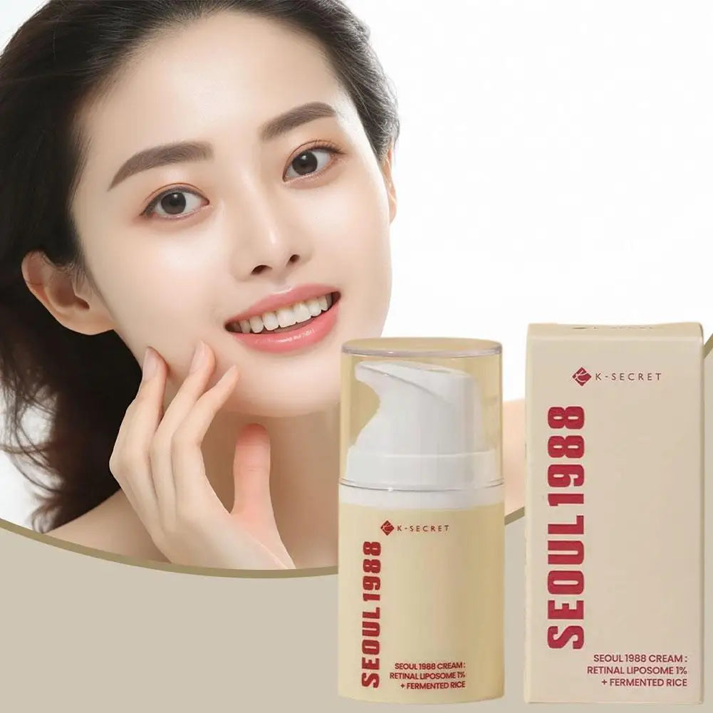 Seoul 1988 Retinol Liposome Facial Care Cream Fade Fine Lines Anti-wrinkle Eye Cream Moisturizing Care Cream Face Skin Care - Shemen Beauty