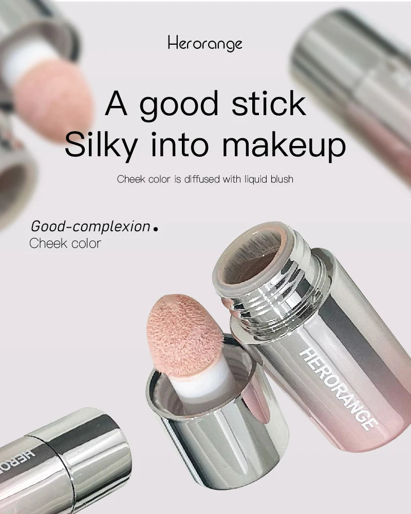 HERORANGE Liquid Blush Natural Complexion-enhancing Low-saturation Matte Multi-purpose Blush Liquid - Shemen Beauty