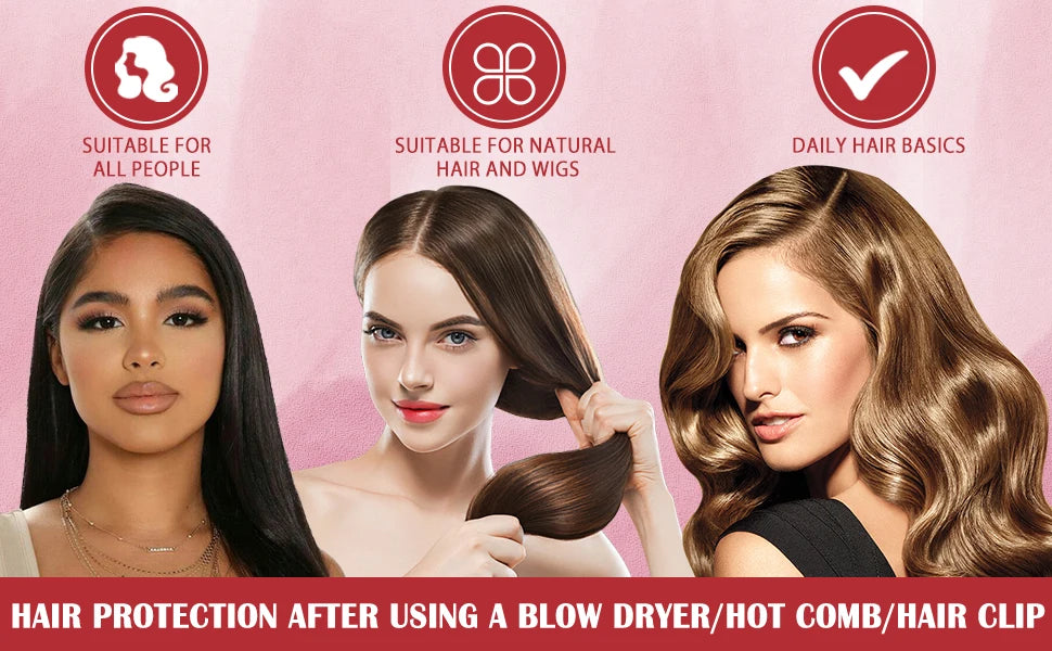 Thermal Protection Spray for Hair Heat Protector Serum Protect Hair From UV Damaged Moisturizing Hair-care Conditioner for Women - Shemen Beauty