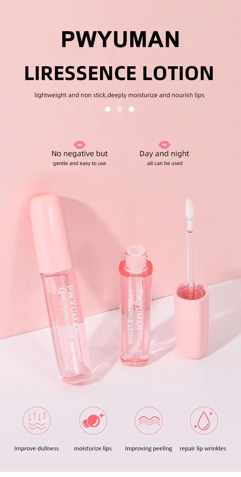 Lasting Lip Plumping Oil Instant Plumping Essential Oil Increase Lip Elasticity Lighten Lip Lines Repair Lip Lines Sexy Lips - Shemen Beauty