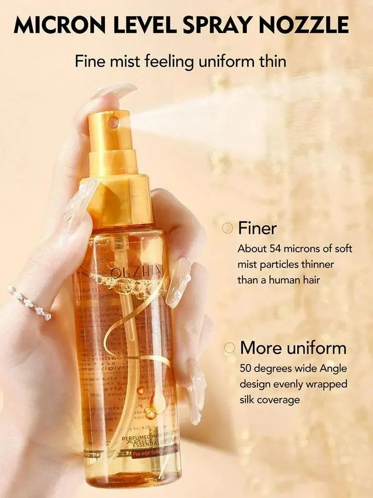Deep nourishing hair care essential oil spray can increase luster and improve hair repair and damage fragrance - Shemen Beauty