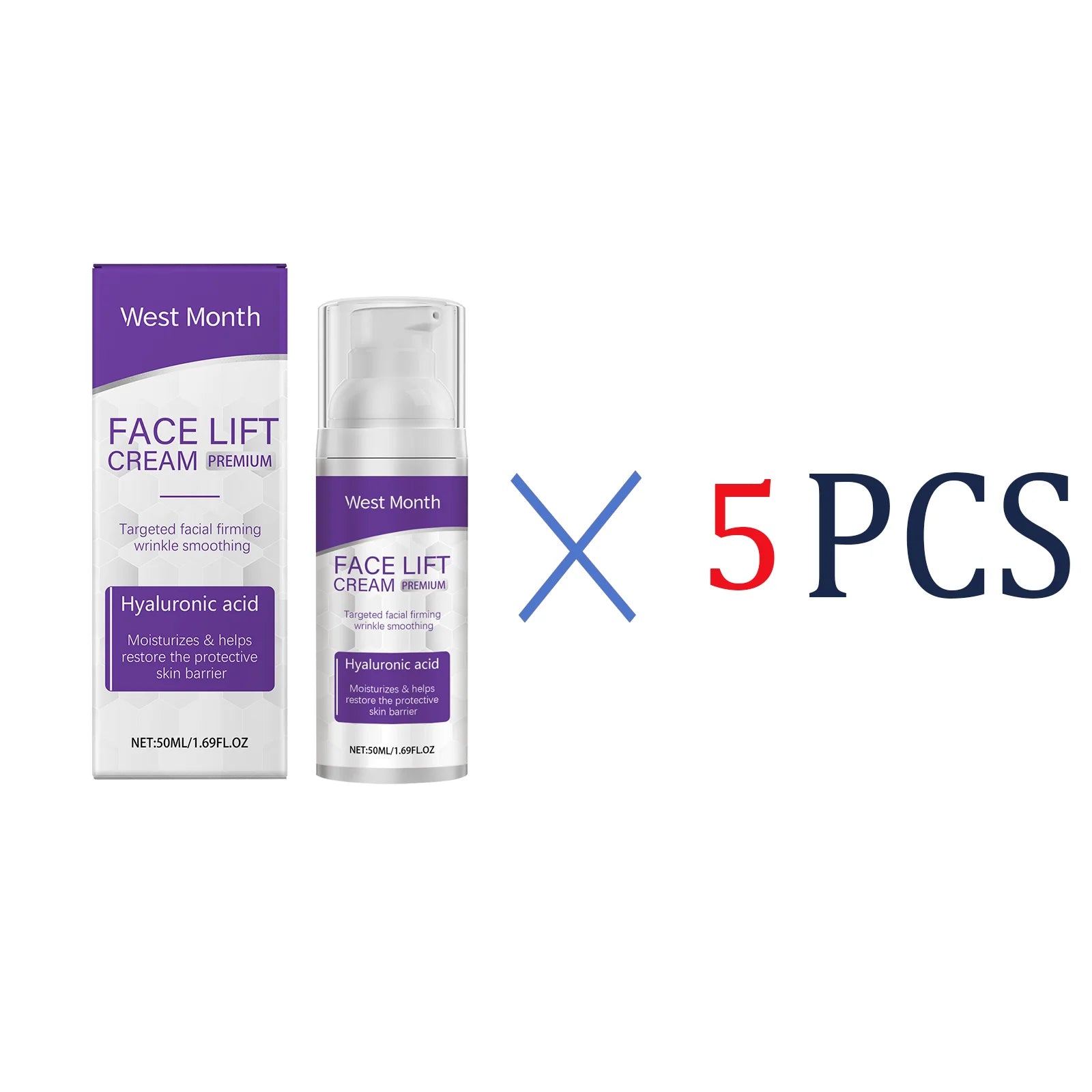 Face Lift Cream Restore Skin Elasticity Protect Skin Barrier Deeply Moisturize Nourish Deep Moisturizing Even Out Skin Tone 50ml