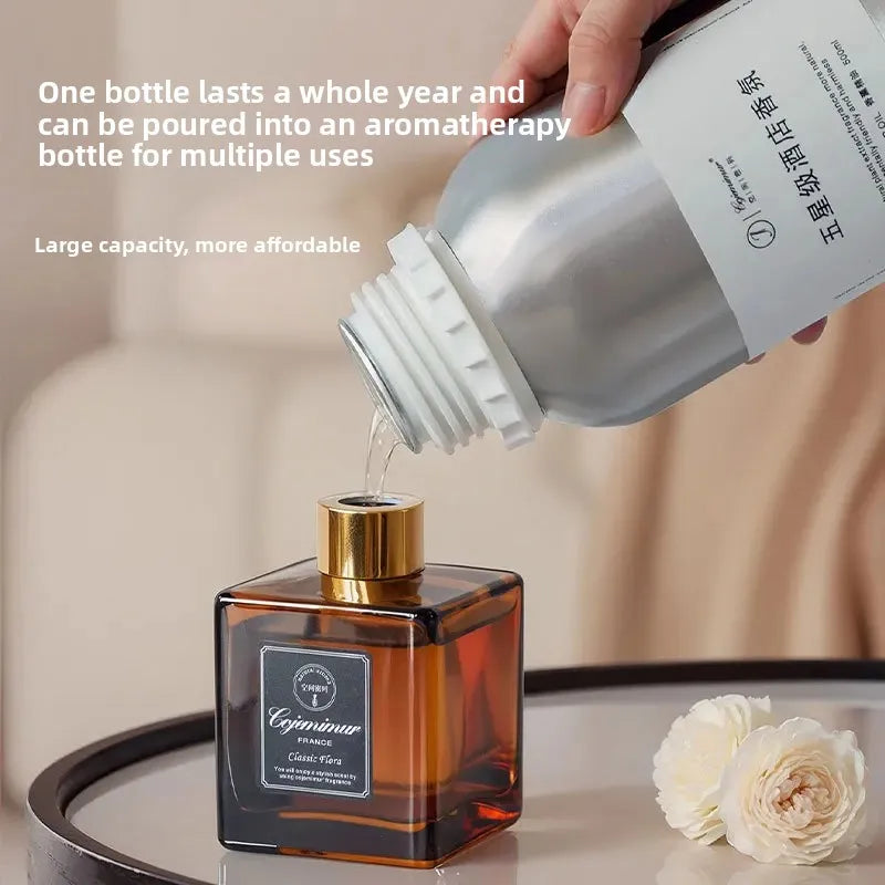 Large Bucket of Essential Oil Replenishment Liquid, Living Room Fragrance, Bedroom Aroma, Toilet Deodorization, Fresh Air - Shemen Beauty