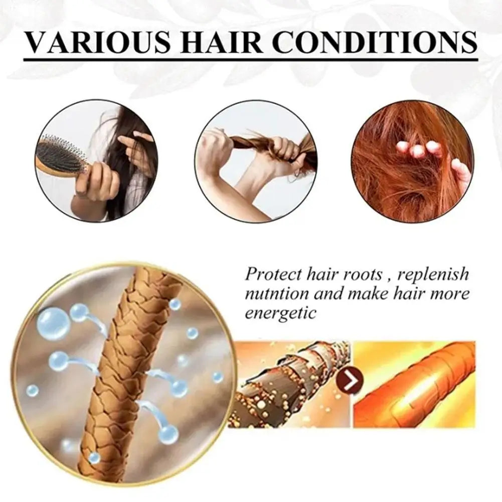 Moroccan Argan Oil Hair Serum Lightweight Hair Oil Mist For Split Ends, Frizzy Hair And Flyaways, Hair Oil Repair- Gloss Shine - Shemen Beauty