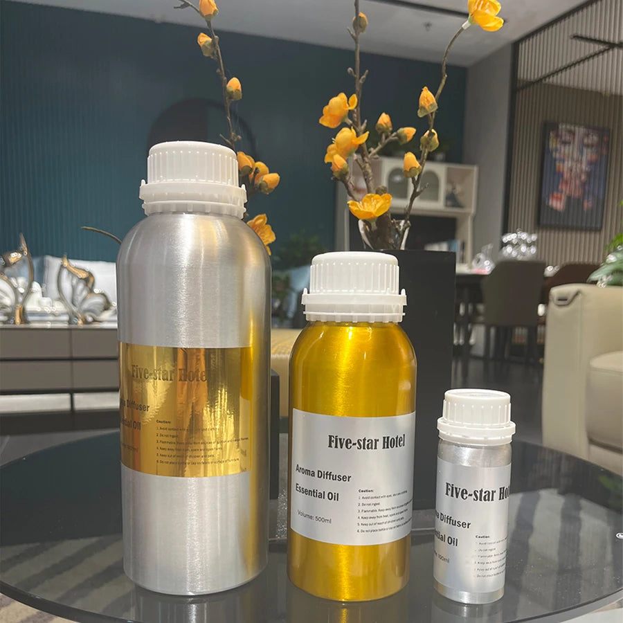 1000ml/500ml/100ml Hotel Collection Essential Oil Scent Luxury Hotel Inspired Perfumes Aroma Diffuser Oil Support Dropshipping