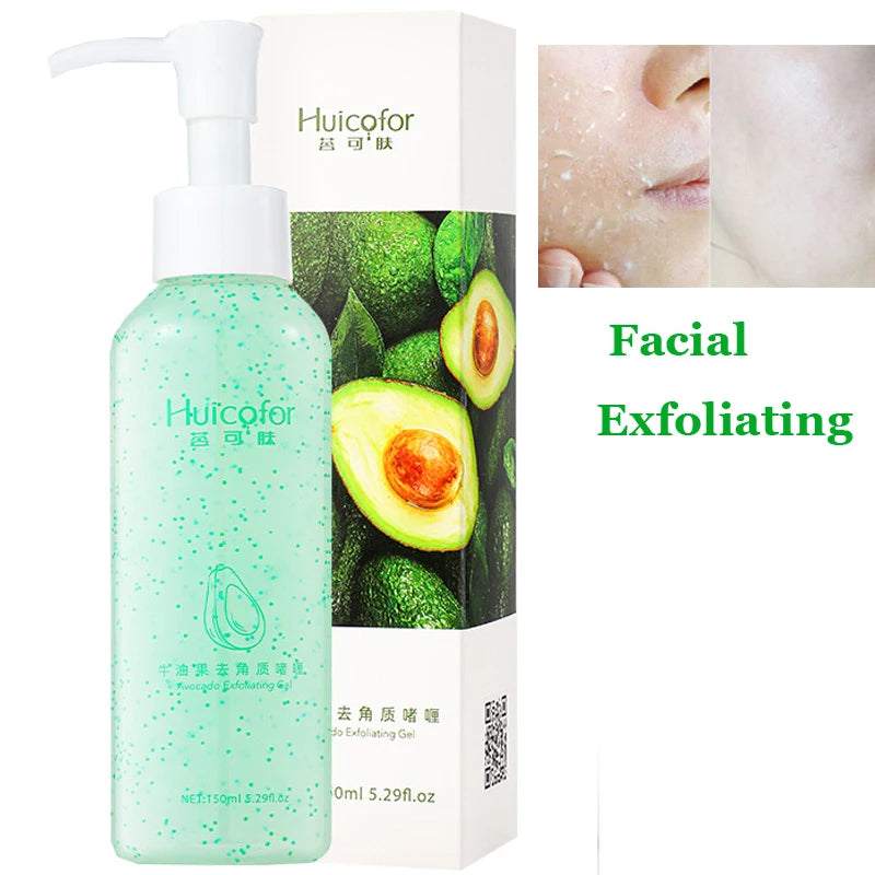 Fruit Acid Peeling Gel 120ml Facial Cleansing Exfoliating Peeling Scrub Deep Clean Acne Blackhead Remove Face Cleanser