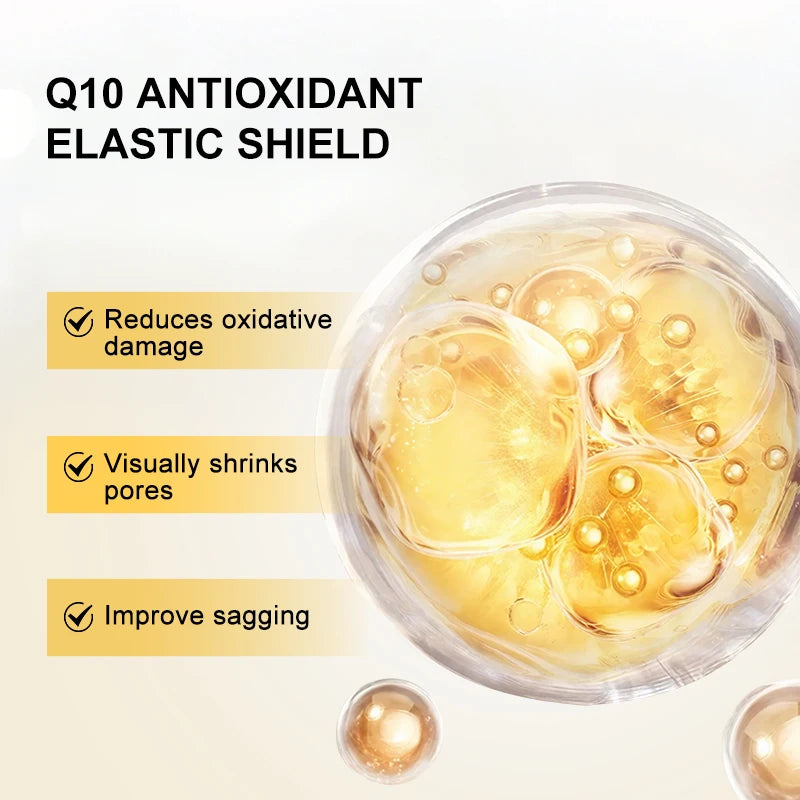 Q10 Skin Renewal Serum Shrinking Pores Whitening and Tendering Skin Moisturizing and Anti-Oxidation Improve Sagging Face Serum - Shemen Beauty