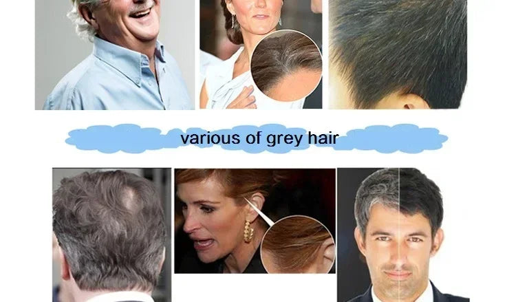 250ml Restoria Discreet Colour Restoring Cream,Grey Hair Treatment Reduce Grey Hair Care - Suitable for Men Women Shampoo