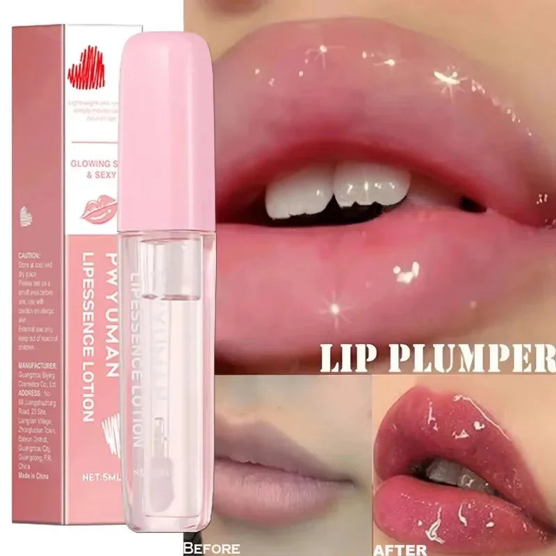 Lasting Lip Plumping Oil Instant Plumping Essential Oil Increase Lip Elasticity Lighten Lip Lines Repair Lip Lines Sexy Lips - Shemen Beauty
