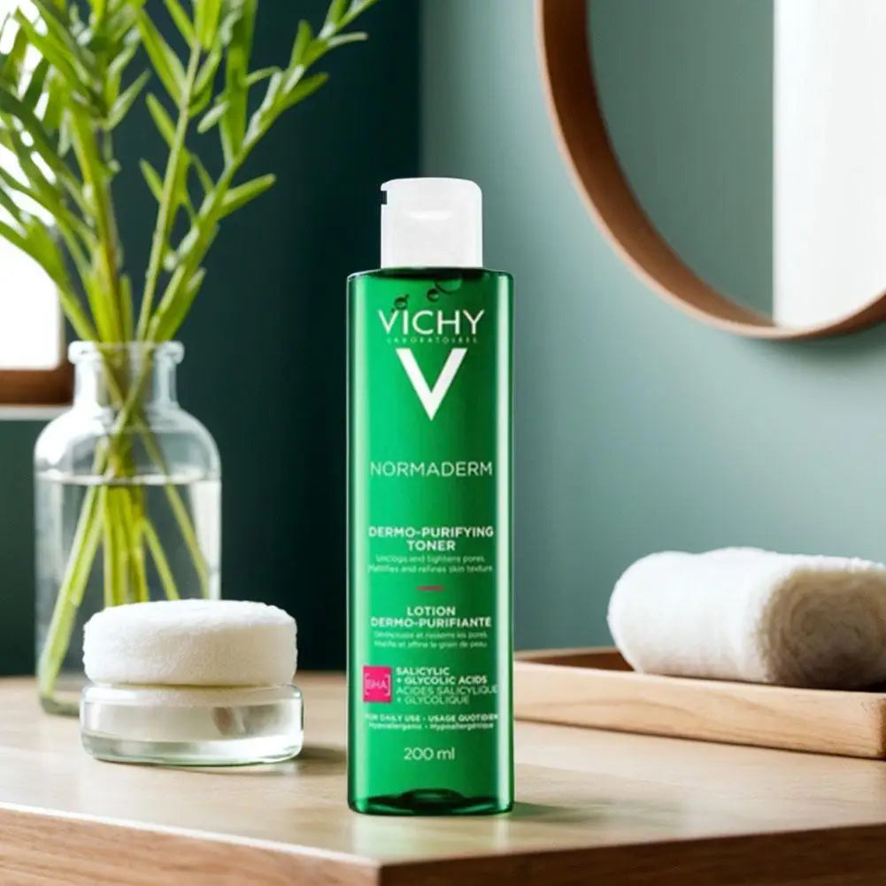 VICHY 200ml Facial Toner Deep Pore Cleansing Purifying Controlling Oil Moisturizing Anti-freckle Aqua Mist Skin Care - Shemen Beauty