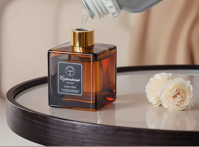 Large Bucket of Essential Oil Replenishment Liquid, Living Room Fragrance, Bedroom Aroma, Toilet Deodorization, Fresh Air - Shemen Beauty