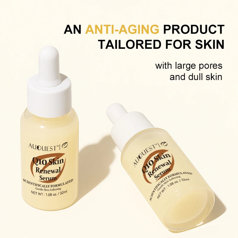 Q10 Skin Renewal Serum Shrinking Pores Whitening and Tendering Skin Moisturizing and Anti-Oxidation Improve Sagging Face Serum - Shemen Beauty
