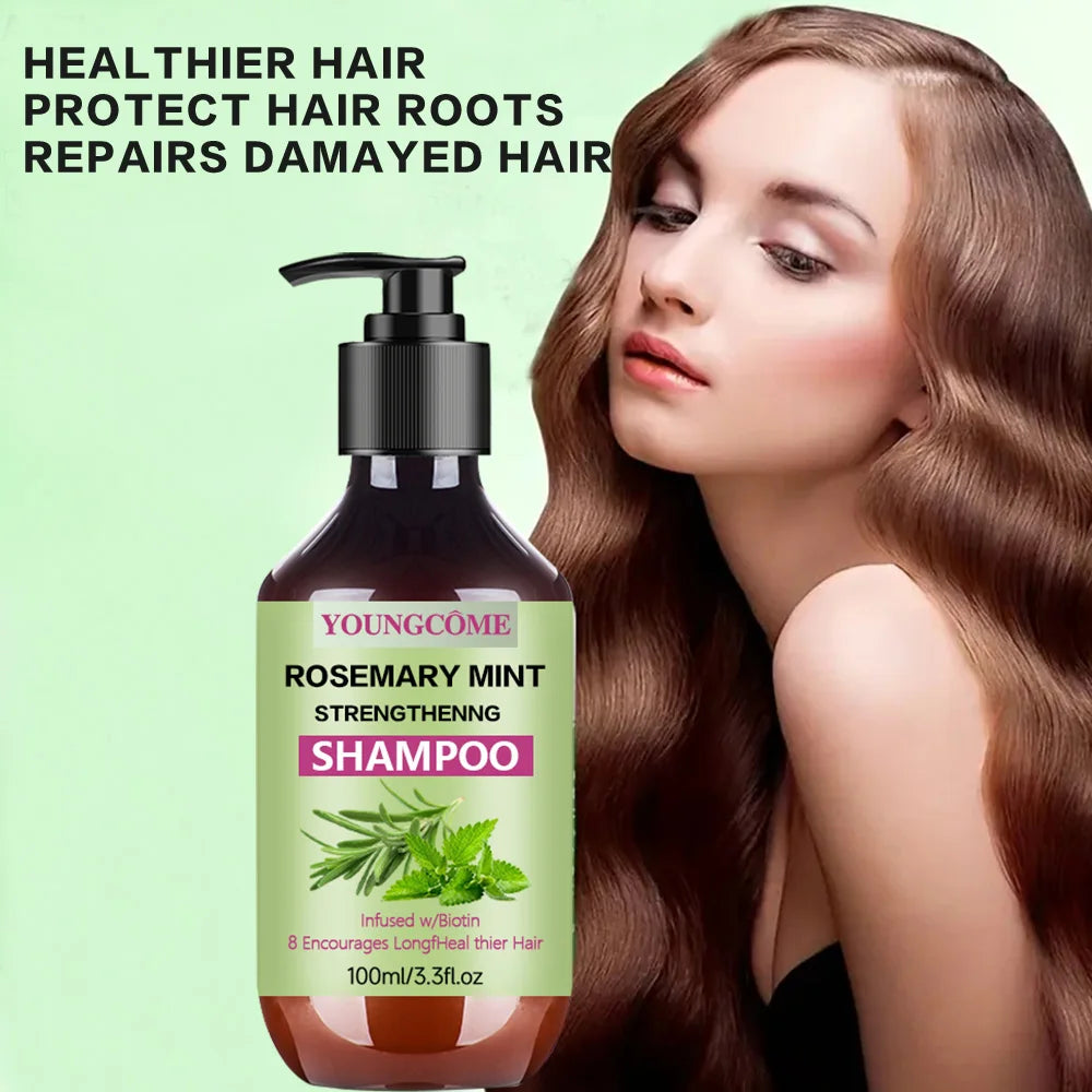 YOUNGCOME ROSEMARY MINT STRENGTHENNG SHAMPOO - Shemen Beauty