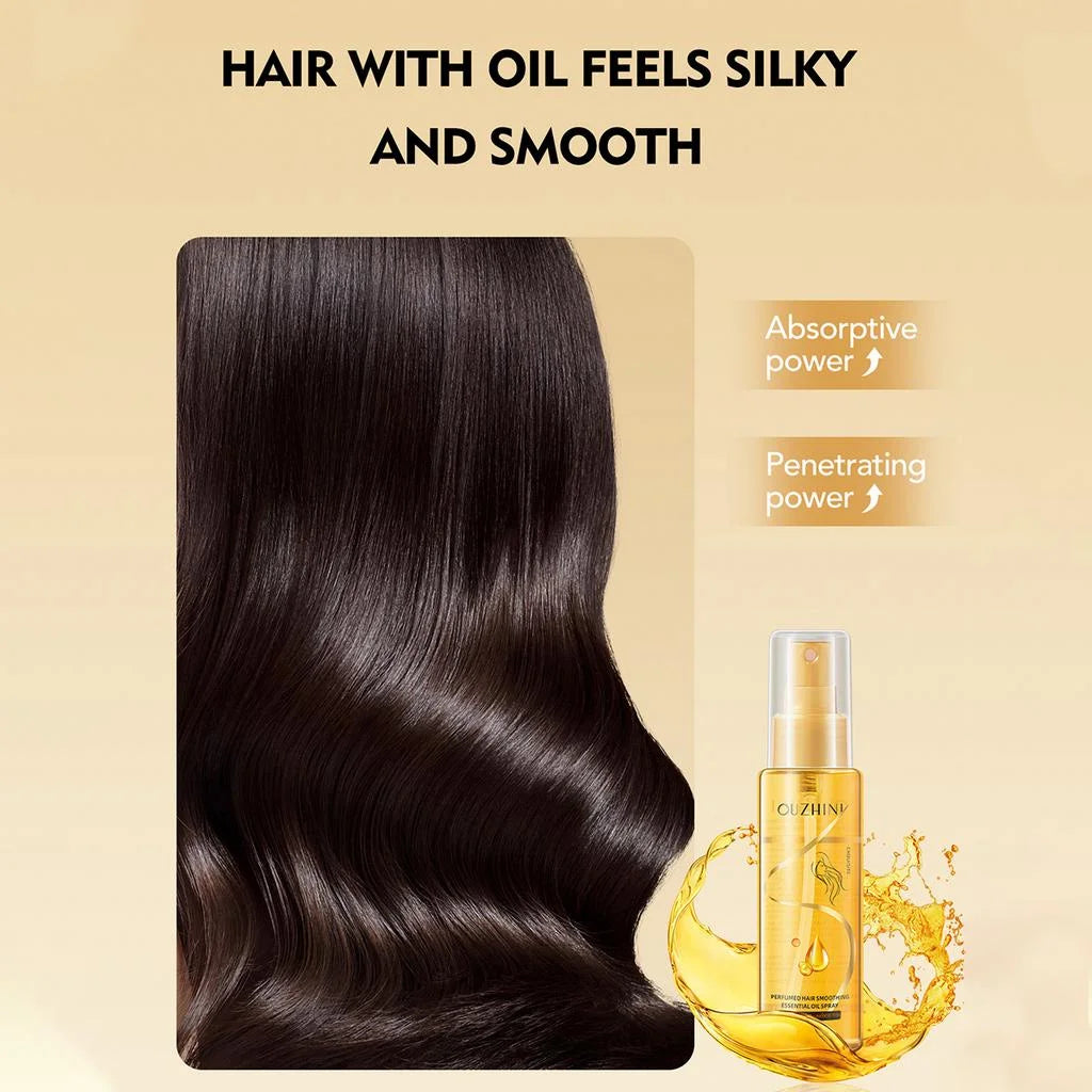 Deep nourishing hair care essential oil spray can increase luster and improve hair repair and damage fragrance - Shemen Beauty