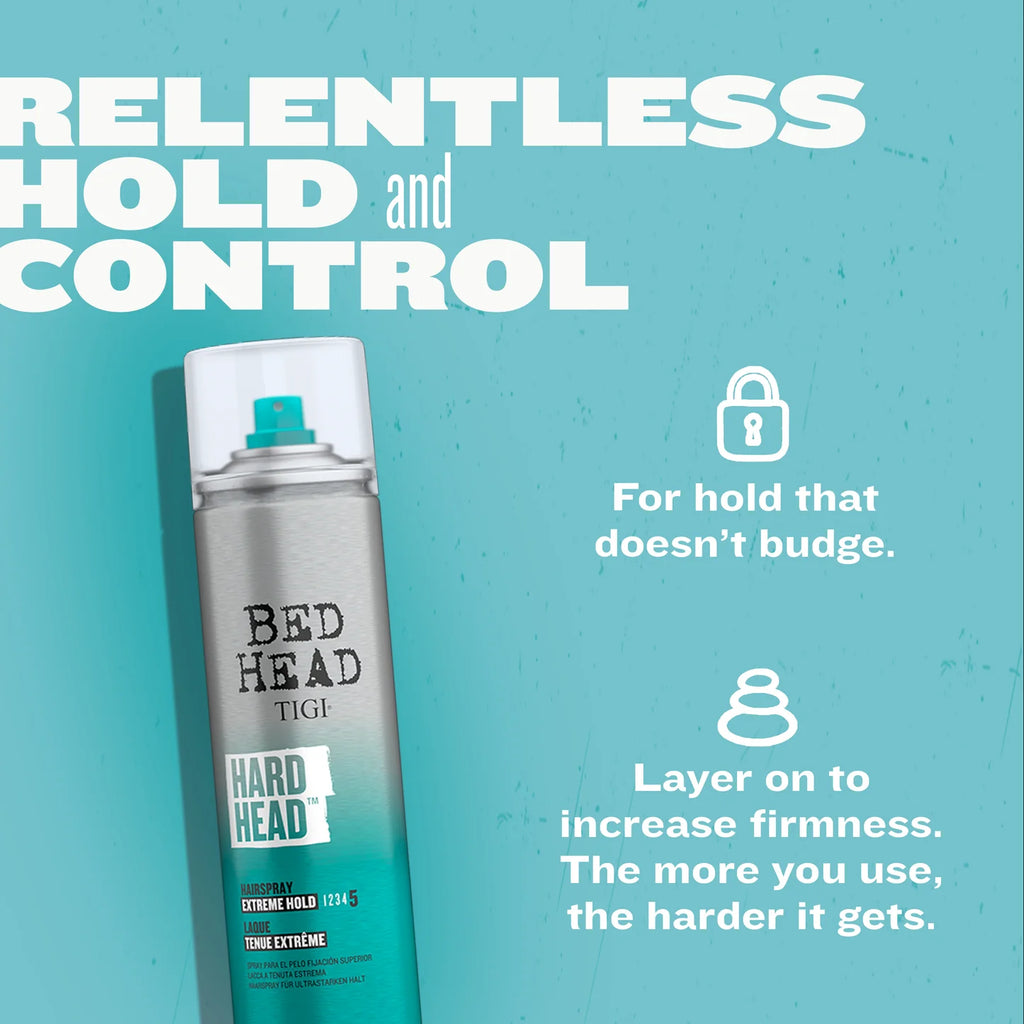 Bed Head Hard Head™ Hairspray for Extra Strong Hold