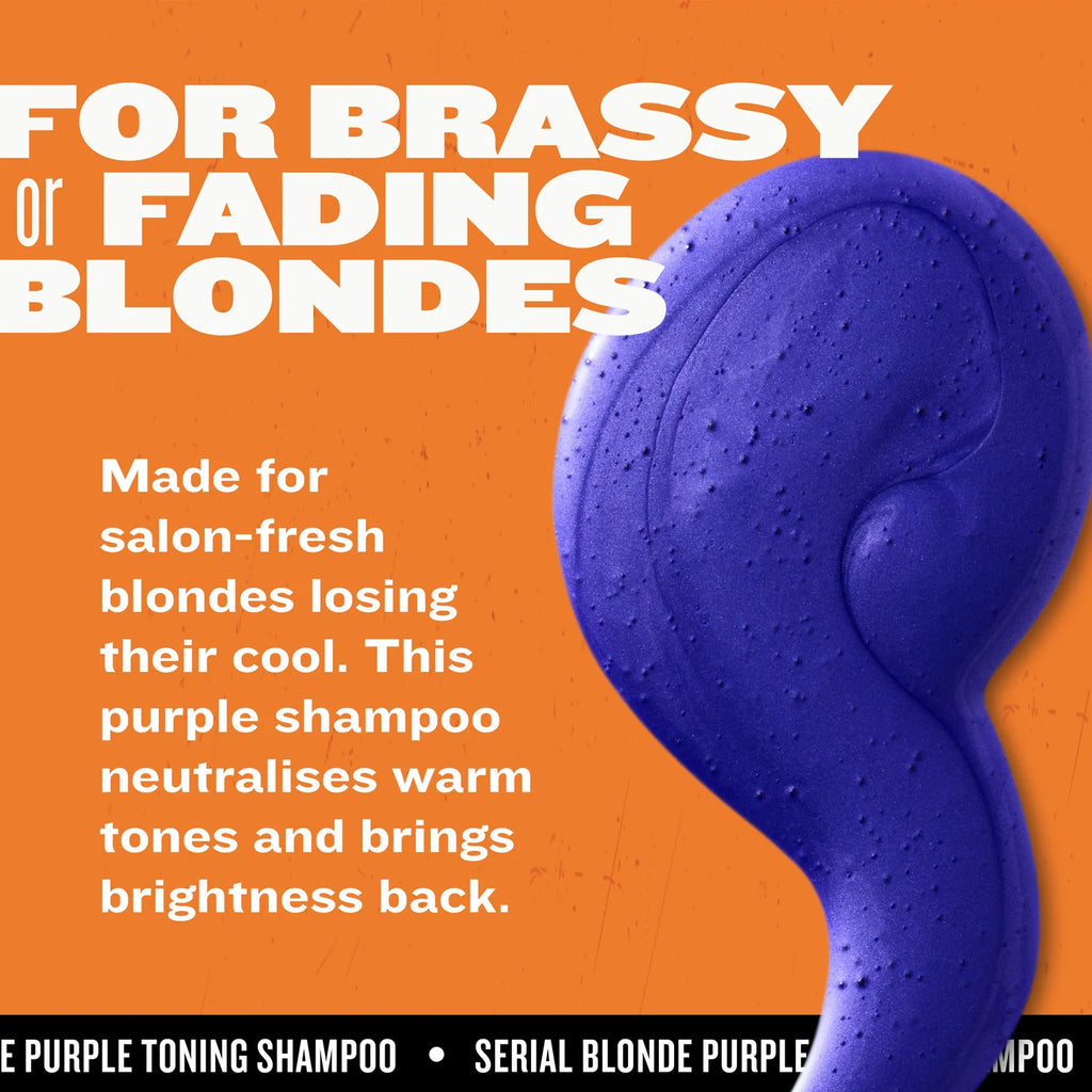 Bed Head Serial Blonde™ Purple Shampoo for Cool Blonde Hair