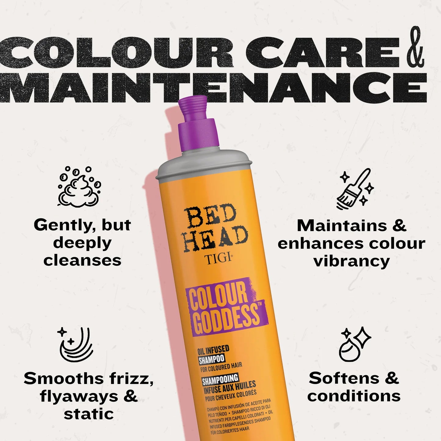 Bed Head Colour Goddess™ Shampoo for Coloured Hair