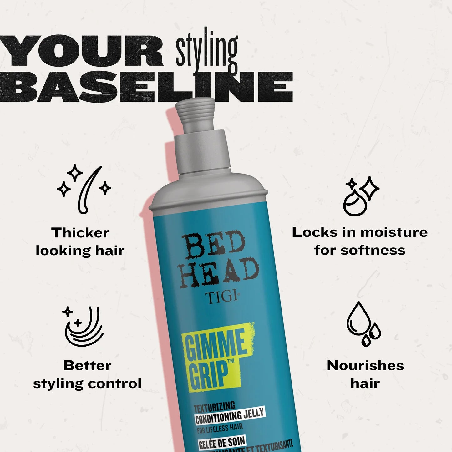 Bed Head Gimme Grip™ Texturizing Conditioner for Hair Texture